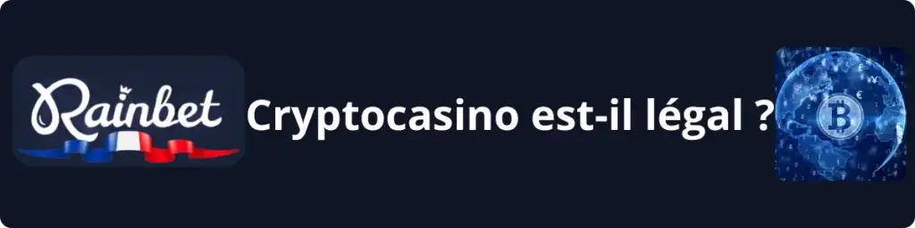 Cryptocasino est-il légal