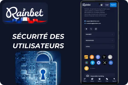 Rainbet Sécurité des utilisateurs