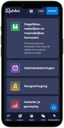 RainBet Casino-beloningen