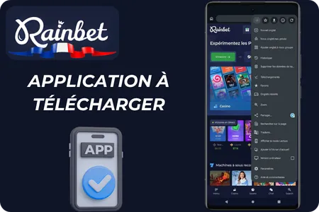 Rainbet application à télécharger