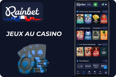 Rainbet Jeux au casino