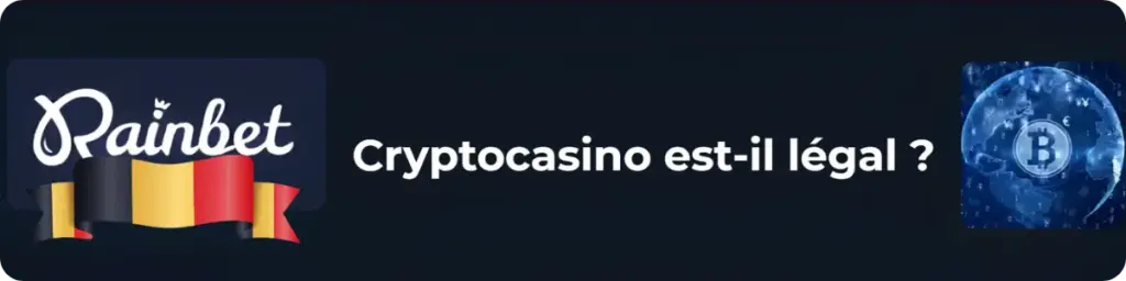 Cryptocasino est-il légal