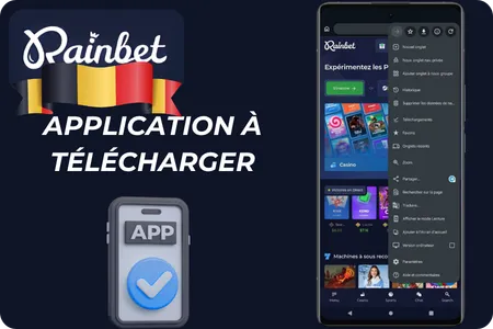 Rainbet application à télécharger