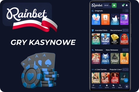 Rainbet gry kasynowe
