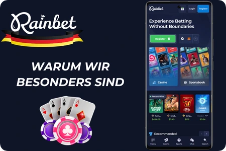 Rainbet Casino überzeugt deutsche Spieler mit Krypto-Zahlungen, wöchentlichem Rakeback und transparenten Spielmechaniken