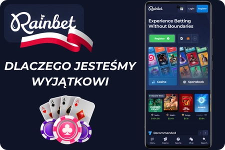 Rainbet dlaczego jesteśmy wyjątkowi
