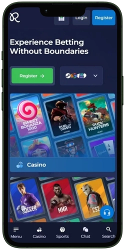 Rainbet Casino – strona główna kasyna